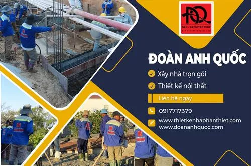 Giá xây nhà trọn gói Bắc Bình 2022 mới nhất do công ty xây dựng uy tín Bình Thuận Đoàn Anh Quốc thi công